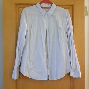 Light blue button down